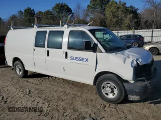 2017 Chevrolet Express Cargo with VIN 1GCZGHFG3H1183700, listed as a Copart auction lot 42375805 with 123,280 mi miles and Salvage title. Bid and sale history available at DreamBid. Image 4.