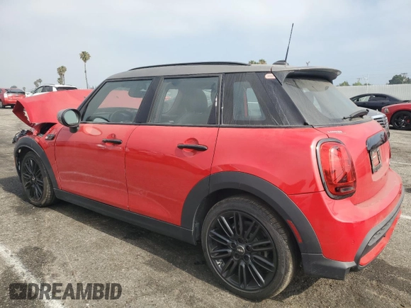 2023 MINI Hardtop 4 Door Cooper S with VIN WMW53DK01P2T40643, listed as a Copart auction lot 62499685 with Not provided miles and Salvage title. Bid and sale history available at DreamBid. Image 2.