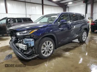 2021 Toyota Highlander Hybrid Limited with VIN 5TDXBRCH7MS528331, listed as a Copart auction lot 60686315 with 47,213 mi miles and Salvage title. Bid and sale history available at DreamBid. Image 1.