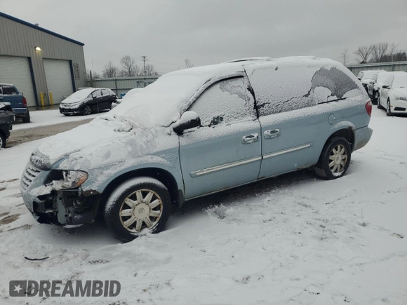 2006 Chrysler Town & Country LWB Touring with VIN 2A4GP54L96R821909, listed as a Copart auction lot 84735204 with 171,004 mi miles and Salvage Title. Bid and sale history available at carsss.com. Image 1.