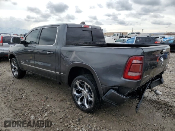 2019 Ram 1500 Limited z VIN 1C6SRFHT4KN561850, wystawiony jako Copart lot #51494425 z przebiegiem 74 897 mil mil oraz Szkoda całkowita • Salvage title. Historia ofert i sprzedaży dostępna na DreamBid. Obrazek 2.