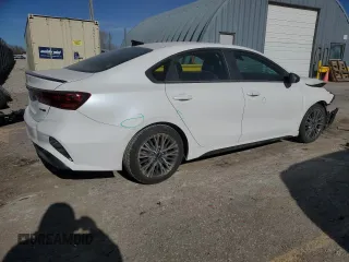2022 Kia Forte GT-Line with VIN 3KPF54AD7NE469461, listed as a Copart auction lot 81897424 with 47,671 mi miles and Salvage Title. Bid and sale history available at carsss.com. Image 3.
