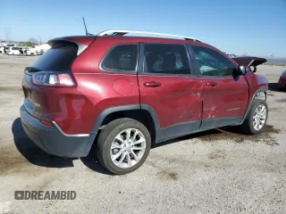 2021 Jeep Cherokee Latitude with VIN 1C4PJLCBXMD192262, listed as a Copart auction lot 57325295 with 208,134 mi miles and Salvage title. Bid and sale history available at DreamBid. Image 3.