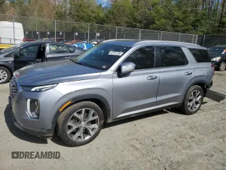 2020 Hyundai Palisade SEL z VIN KM8R4DHE9LU109343, wystawiony jako Copart lot #52791105 z przebiegiem 51 542 mil mil oraz Szkoda całkowita • Salvage title. Historia ofert i sprzedaży dostępna na DreamBid. Obrazek 1.