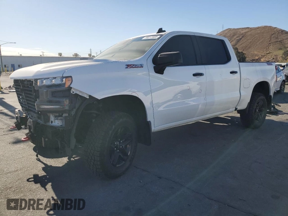 2020 Chevrolet Silverado 1500 LT Trail Boss with VIN 3GCPYFEL9LG335027, listed as a Copart auction lot 88812685 with 44,674 mi miles and Salvage Title. Bid and sale history available at carsss.com. Image 1.