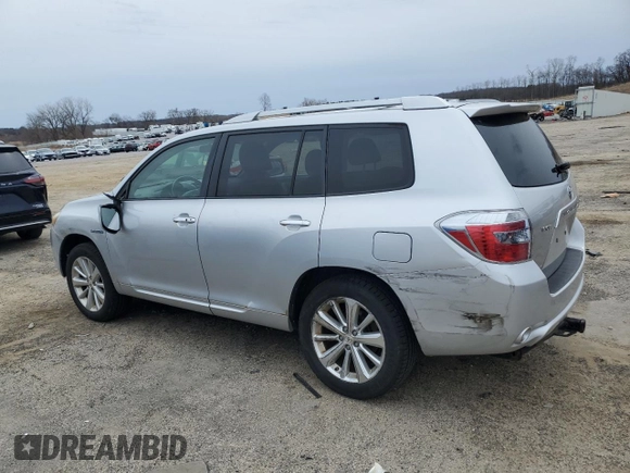 2009 Toyota Highlander Hybrid with VIN JTEEW41A892030511, listed as a Copart auction lot 51954255 with 223,543 mi miles and Clean Title. Bid and sale history available at carsss.com. Image 2.
