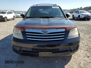 2009 Kia Borrego LX with VIN KNDJH741295020453, listed as a Copart auction lot 43809965 with 188,077 mi miles and Salvage Title. Bid and sale history available at DreamBid. Image 5.