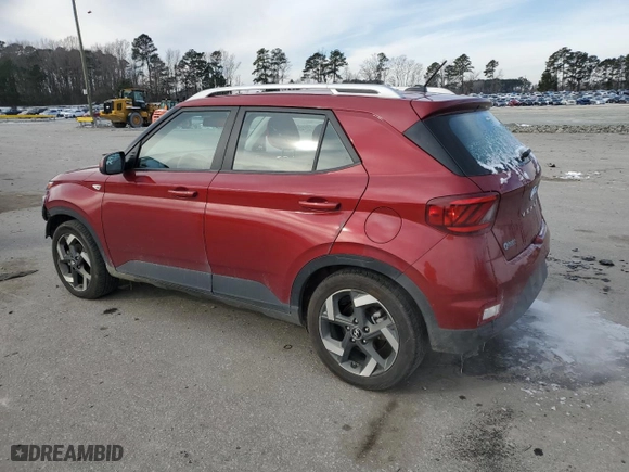 2024 Hyundai Venue SEL with VIN KMHRC8A33RU316421, listed as a Copart auction lot 41726635 with NaN miles and Salvage Title. Bid and sale history available at carsss.com. Image 2.
