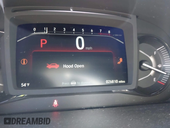 2023 Honda Passport TrailSport with VIN 5FNYF8H67PB042153, listed as a IAAI auction lot 41757909 with 26,810 mi miles and . Bid and sale history available at DreamBid. Image 7.