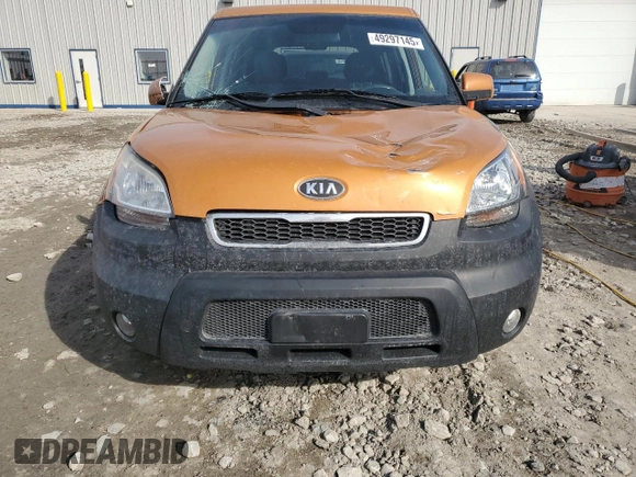 2011 Kia Soul + with VIN KNDJT2A2XB7260083, listed as a Copart auction lot 49297145 with 148,021 mi miles and Non Repairable. Bid and sale history available at carsss.com. Image 5.
