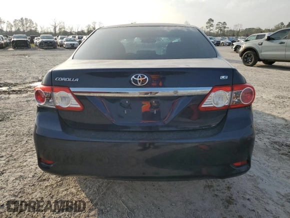 2011 Toyota Corolla L with VIN 2T1BU4EE1BC749083, listed as a Copart auction lot 49048245 with 145,978 mi miles and Salvage Title. Bid and sale history available at carsss.com. Image 6.