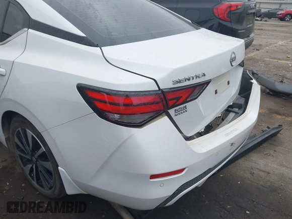 2024 Nissan Sentra SV with VIN 3N1AB8CVXRY230669, listed as a IAAI auction lot 41918791 with 46,000 mi miles and . Bid and sale history available at DreamBid. Image 6.