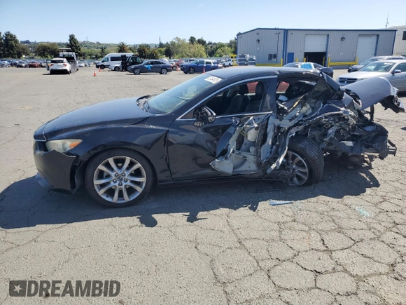 2014 Mazda 6 i Touring with VIN JM1GJ1V6XE1117231, listed as a Copart auction lot 52404935 with 214,103 mi miles and Salvage Title. Bid and sale history available at DreamBid. Image 1.