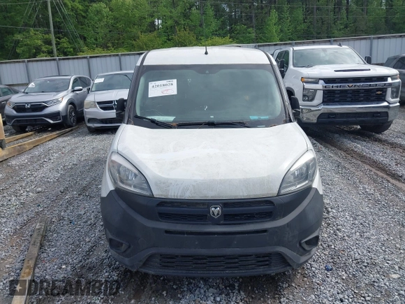 2016 Ram ProMaster City Cargo Tradesman with VIN ZFBERFAT5G6C08458, listed as a IAAI auction lot 42018028 with 166,294 mi miles. Bid and sale history available at carsss.com. Image 11.