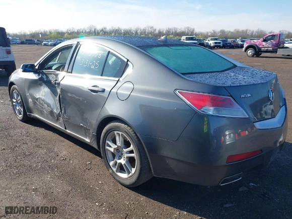 2010 Acura TL with VIN 19UUA8F2XAA005824, listed as a IAAI auction lot 41937769 with 127,779 mi miles. Bid and sale history available at carsss.com. Image 3.