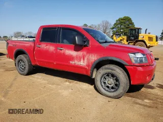 2011 Nissan Titan SL with VIN 1N6BA0EC3BN324507, listed as a Copart auction lot 44432595 with 188,346 mi miles and Salvage Title. Bid and sale history available at carsss.com. Image 4.
