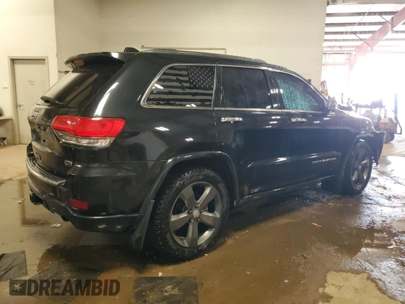2015 Jeep Grand Cherokee Overland with VIN 1C4RJFCT6FC159979, listed as a Copart auction lot 48055435 with 108,846 mi miles and Clean Title. Bid and sale history available at carsss.com. Image 3.