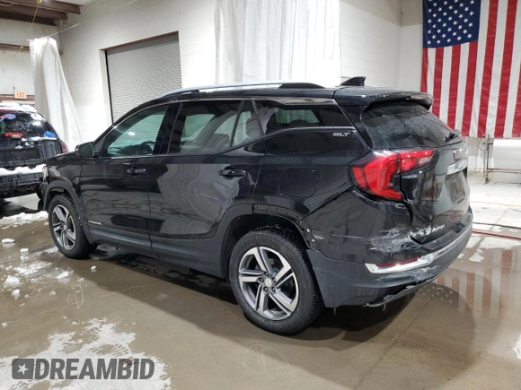2021 GMC Terrain SLT z VIN 3GKALVEV1ML391041, wystawiony jako Copart lot #59971265 z przebiegiem 78 860 mil mil oraz Nie do naprawy • Non repairable. Historia ofert i sprzedaży dostępna na DreamBid. Obrazek 2.