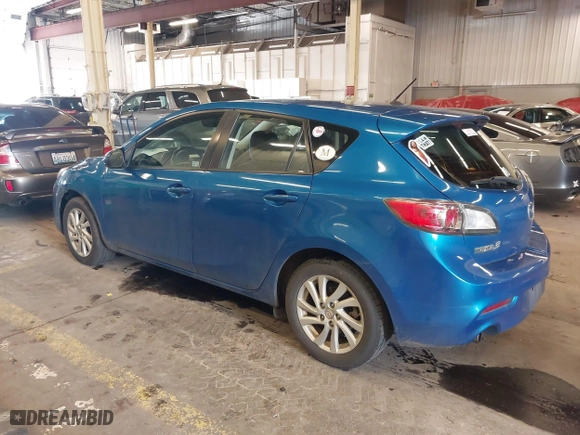 2012 Mazda Mazda3 i Touring with VIN JM1BL1L83C1587400, listed as a IAAI auction lot 41616191 with 138,815 mi miles. Bid and sale history available at carsss.com. Image 3.