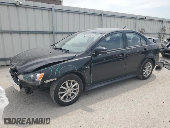 2016 Mitsubishi Lancer ES with VIN JA32U2FU5GU009149, listed as a Copart auction lot 60899235 with 124,644 mi miles and Salvage title. Bid and sale history available at DreamBid. Image 1.