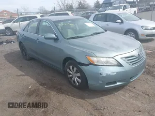 2007 Toyota Camry CE with VIN 4T1BE46K07U536021, listed as a IAAI auction lot 41831968 with 156,381 mi miles. Bid and sale history available at carsss.com. Image 1.