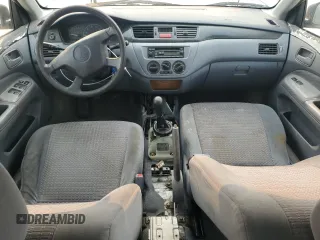 2002 Mitsubishi Lancer ES with VIN JA3AJ26E22U045919, listed as a Copart auction lot 63852225 with 184,071 mi miles and Salvage title. Bid and sale history available at DreamBid. Image 8.
