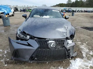 2020 Lexus IS with VIN JTHGZ1B23L5036408, listed as a Copart auction lot 41977605 with 0 mi miles and Salvage Title. Bid and sale history available at carsss.com. Image 5.