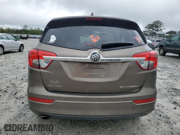 2017 Buick Envision Essence with VIN LRBFXBSA4HD195773, listed as a Copart auction lot 51854185 with 123,969 mi miles and Salvage Title. Bid and sale history available at carsss.com. Image 6.
