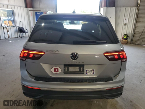 2023 Volkswagen Tiguan S с VIN 3VVRB7AXXPM036695, выставлен на аукционе Copart как лот 56776035 с пробегом 28 610 миль миль и Списание • Salvage title. История ставок и продаж доступна на DreamBid. Изображение 6.