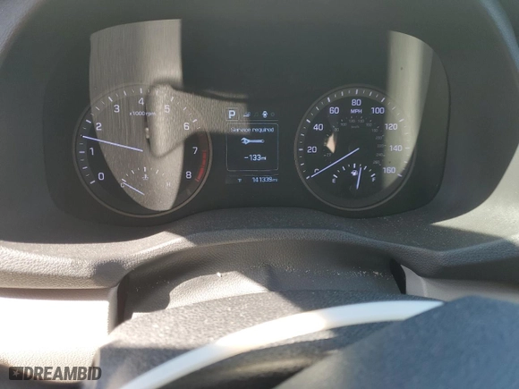 2016 Hyundai Tucson SE with VIN KM8J3CA40GU077254, listed as a Copart auction lot 47868905 with 141,339 mi miles and Salvage Title. Bid and sale history available at carsss.com. Image 9.