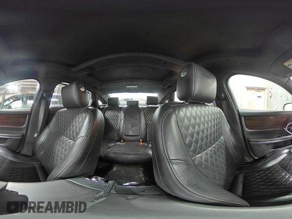 2017 Jaguar XJ with VIN SAJWJ2GD7H8W04672, listed as a Copart auction lot 81507804 with 45,781 mi miles and Salvage Title. Bid and sale history available at carsss.com. Image 14.