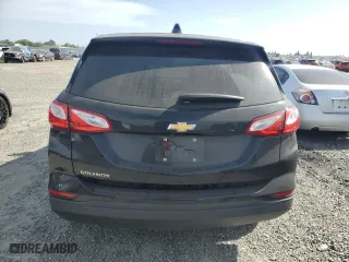 2020 Chevrolet Equinox LS with VIN 2GNAXHEVXL6117462, listed as a Copart auction lot 52993595 with 107,904 mi miles and Salvage Title. Bid and sale history available at carsss.com. Image 6.