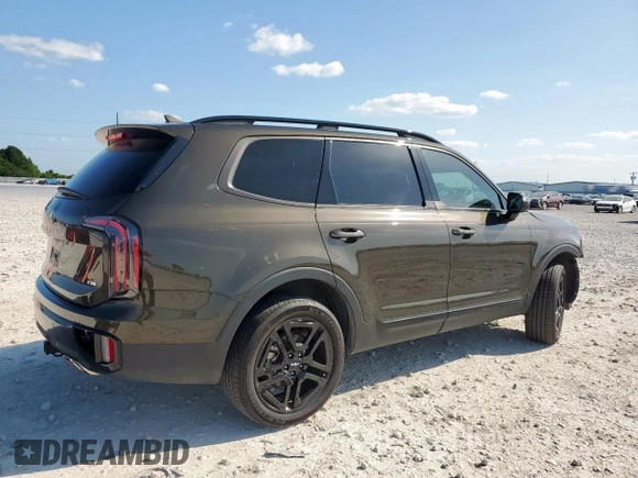 2024 Kia Telluride EX with VIN 5XYP3DGC6RG428871, listed as a Copart auction lot 60155385 with 28,189 mi miles and Salvage title. Bid and sale history available at DreamBid. Image 3.