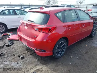 2016 Scion iM with VIN JTNKARJE6GJ501687, listed as a IAAI auction lot 41570061 with 89,205 mi miles. Bid and sale history available at carsss.com. Image 4.
