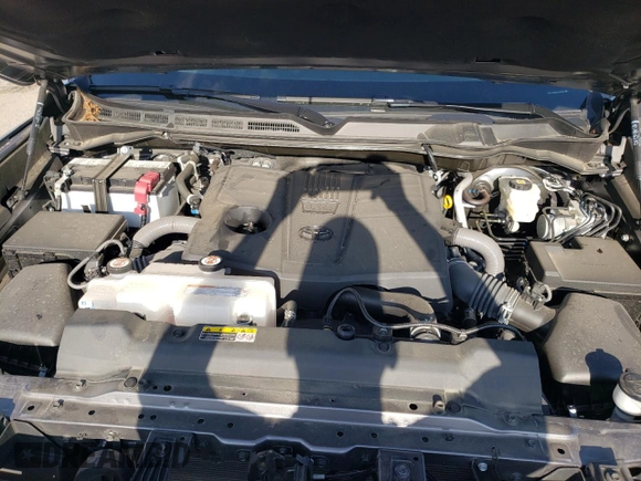 2023 Toyota Tundra SR5 with VIN 5TFLA5DB6PX105842, listed as a Copart auction lot 44166955 with 20,555 mi miles and Salvage title. Bid and sale history available at DreamBid. Image 11.