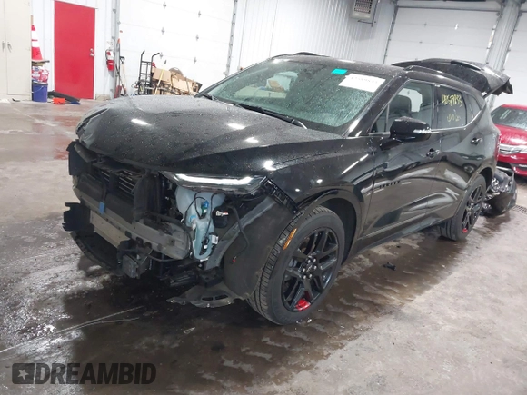 2020 Chevrolet Blazer RS z VIN 3GNKBKRS5LS702645, wystawiony jako IAAI lot #42589833 z przebiegiem 58 994 mil mil oraz . Historia ofert i sprzedaży dostępna na DreamBid. Obrazek 17.