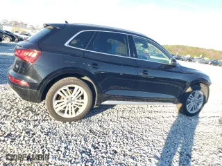2018 Audi Q5 Premium Plus with VIN WA1BNAFY3J2005223, listed as a Copart auction lot 84760714 with 85,153 mi miles and Salvage Title. Bid and sale history available at carsss.com. Image 3.