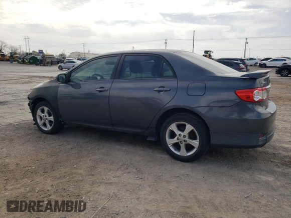 2011 Toyota Corolla L with VIN 2T1BU4EE3BC635456, listed as a Copart auction lot 48866435 with 184,290 mi miles and Salvage Title. Bid and sale history available at carsss.com. Image 2.