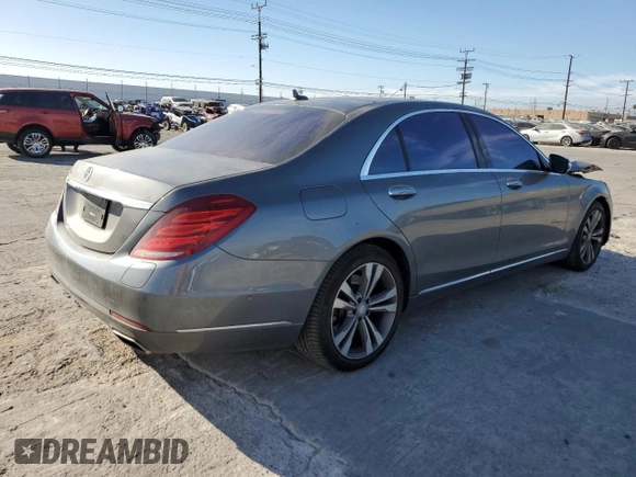 2017 Mercedes-Benz S 550e with VIN WDDUG6DB3HA315317, listed as a Copart auction lot 86901694 with 91,312 mi miles and Salvage Title. Bid and sale history available at DreamBid. Image 3.
