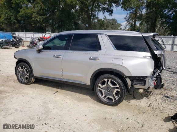 2025 Hyundai Palisade SEL with VIN KM8R4DGE6SU834012, listed as a Copart auction lot 73240724 with 816 mi miles and Non Repairable. Bid and sale history available at carsss.com. Image 2.