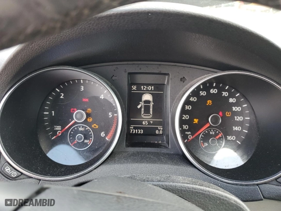 2013 Volkswagen Golf TDI w/Sunroof & Nav with VIN WVWNM7AJ0DW125559, listed as a Copart auction lot 50438254 with 73,133 mi miles and Salvage Title. Bid and sale history available at carsss.com. Image 9.