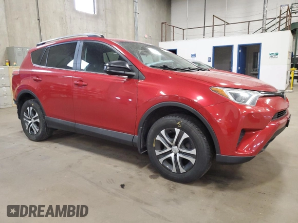 2017 Toyota RAV4 LE with VIN 2T3BFREV1HW574145, listed as a Copart auction lot 53735635 with 79,688 mi miles and Salvage Title. Bid and sale history available at DreamBid. Image 4.