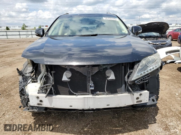 2015 Lexus RX 350 with VIN 2T2BK1BA5FC300853, listed as a Copart auction lot 58793175 with 128,716 mi miles and Salvage title. Bid and sale history available at DreamBid. Image 5.