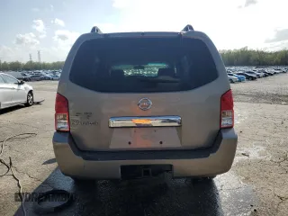 2006 Nissan Pathfinder SE with VIN 5N1AR18WX6C605168, listed as a Copart auction lot 51843215 with 225,334 mi miles and Clean Title. Bid and sale history available at carsss.com. Image 6.