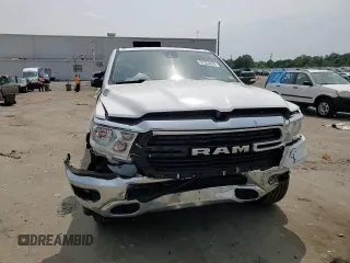 2021 Ram 1500 Big Horn with VIN 1C6SRFFTXMN696546, listed as a Copart auction lot 57255845 with 64,550 mi miles and Salvage title. Bid and sale history available at DreamBid. Image 13.