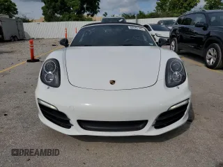 2014 Porsche Boxster S with VIN WP0CB2A85ES140936, listed as a Copart auction lot 60685185 with 64,359 mi miles and Salvage title. Bid and sale history available at DreamBid. Image 5.