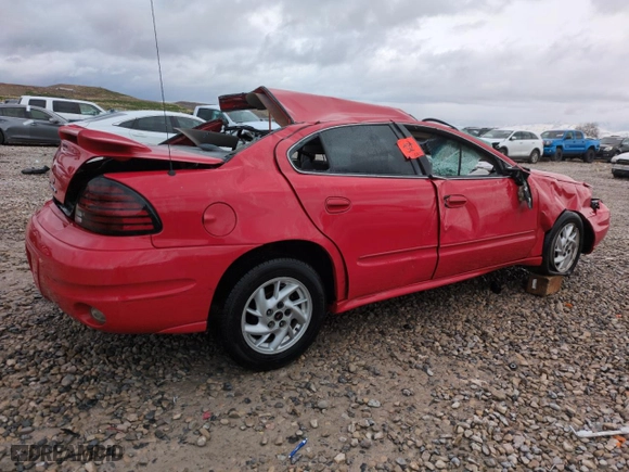 2004 Pontiac Grand Am SE1 with VIN 1G2NF52E94M680302, listed as a Copart auction lot 51280325 with 0 mi miles and Salvage Title. Bid and sale history available at carsss.com. Image 3.