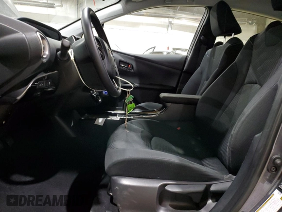 2022 Toyota Prius LE with VIN JTDKAMFP9N3210281, listed as a Copart auction lot 43341595 with 10,502 mi miles and Salvage title. Bid and sale history available at DreamBid. Image 7.