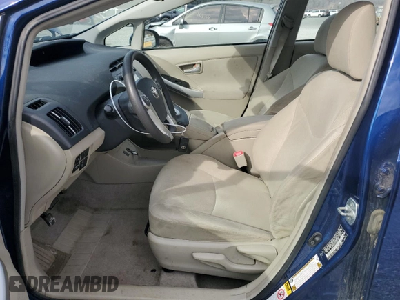 2010 Toyota Prius II with VIN JTDKN3DU9A1037438, listed as a Copart auction lot 47342535 with 147,527 mi miles and Salvage Title. Bid and sale history available at carsss.com. Image 7.