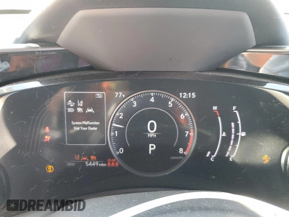 2023 Lexus NX 250 с VIN 2T2ADCAZ8PC003490, выставлен на аукционе Copart как лот 82197104 с пробегом 5 449 миль миль и Списание • Salvage title. История ставок и продаж доступна на DreamBid. Изображение 9.